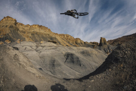 ANYTIME_UtahW_SLorencePhoto_07 Vaea Verbeeck in Big Water, Utah during the filming of 'Anytime!' by Anthill Films
